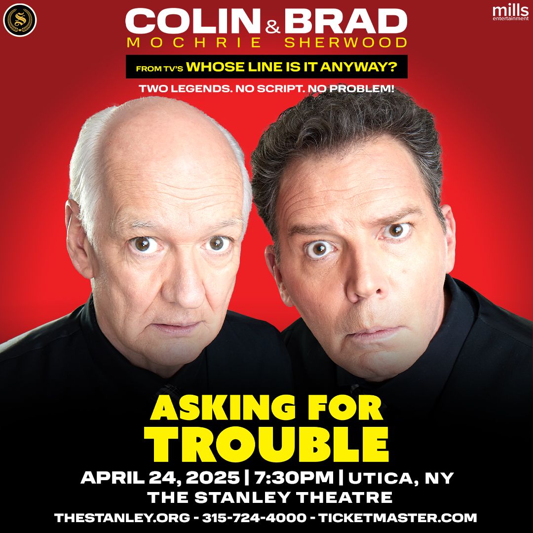 Colin Mochrie and Brad Sherwood at Florida Theatre Jacksonville