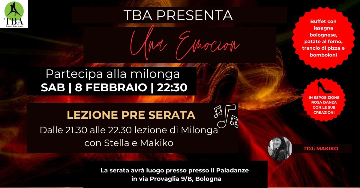 MILONGA "Una Emoci\u00f3n"