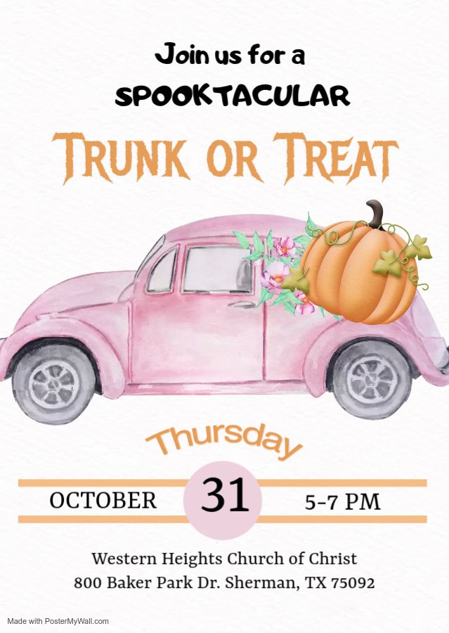 Trunk or Treat 