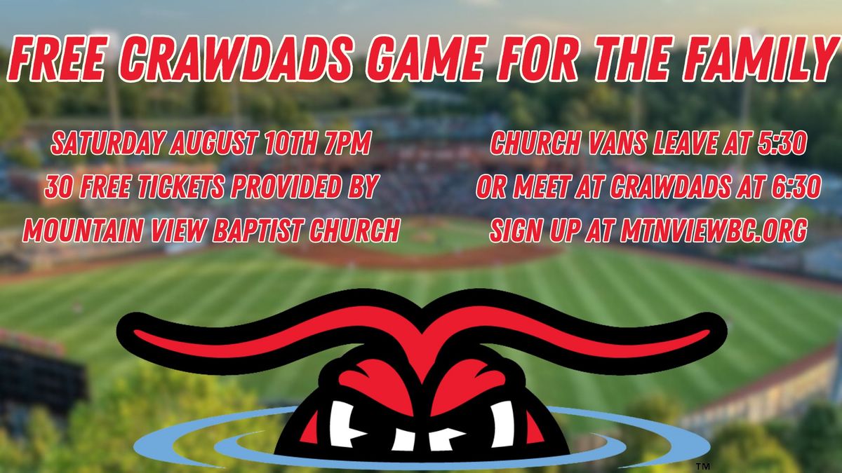 Free Crawdads Game for the Family