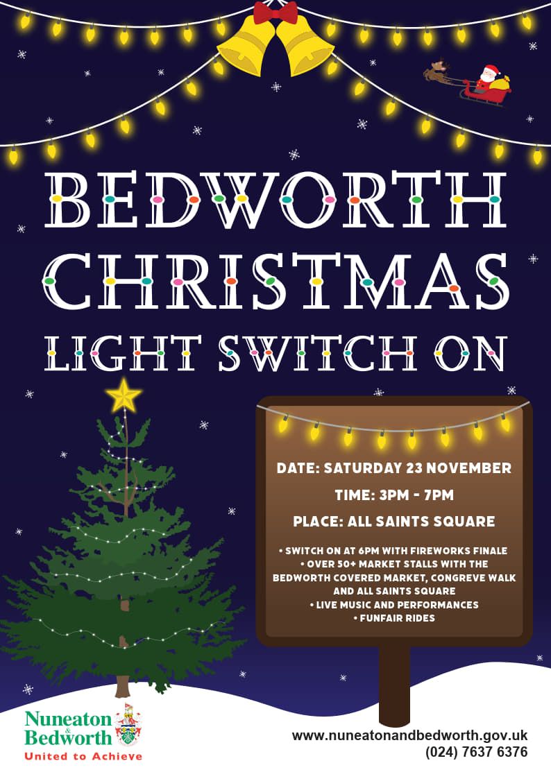 Bedworth's Christmas Light Switch On