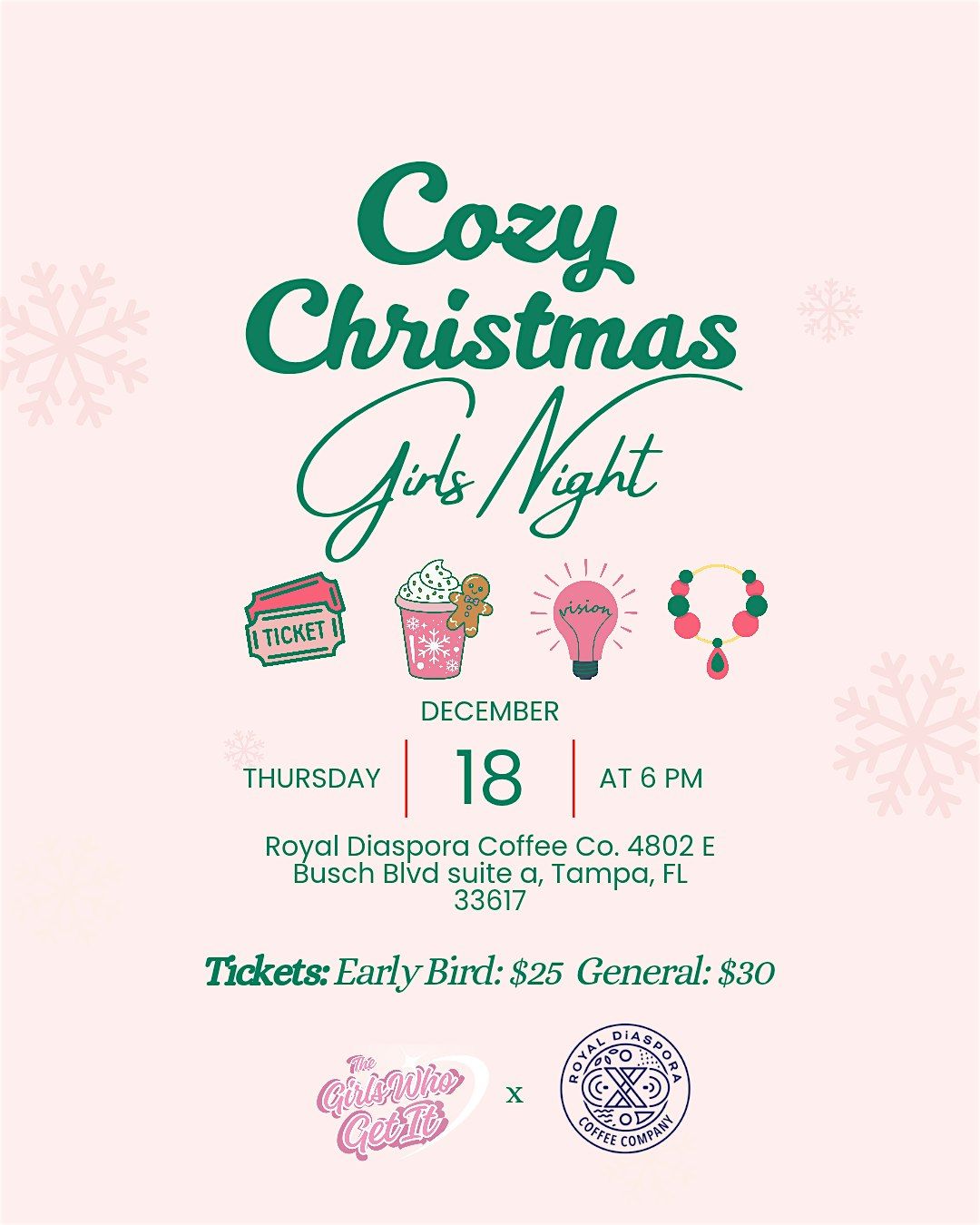 Cozy Christmas Girls Night