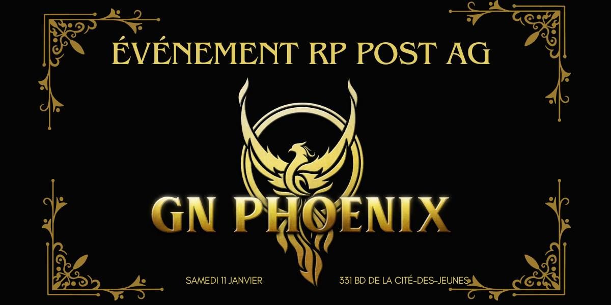 Grandeur Nature Le Phoenix - \u00c9v\u00e9nement Role-Play 2025 - Soir\u00e9e apr\u00e8s l'AG