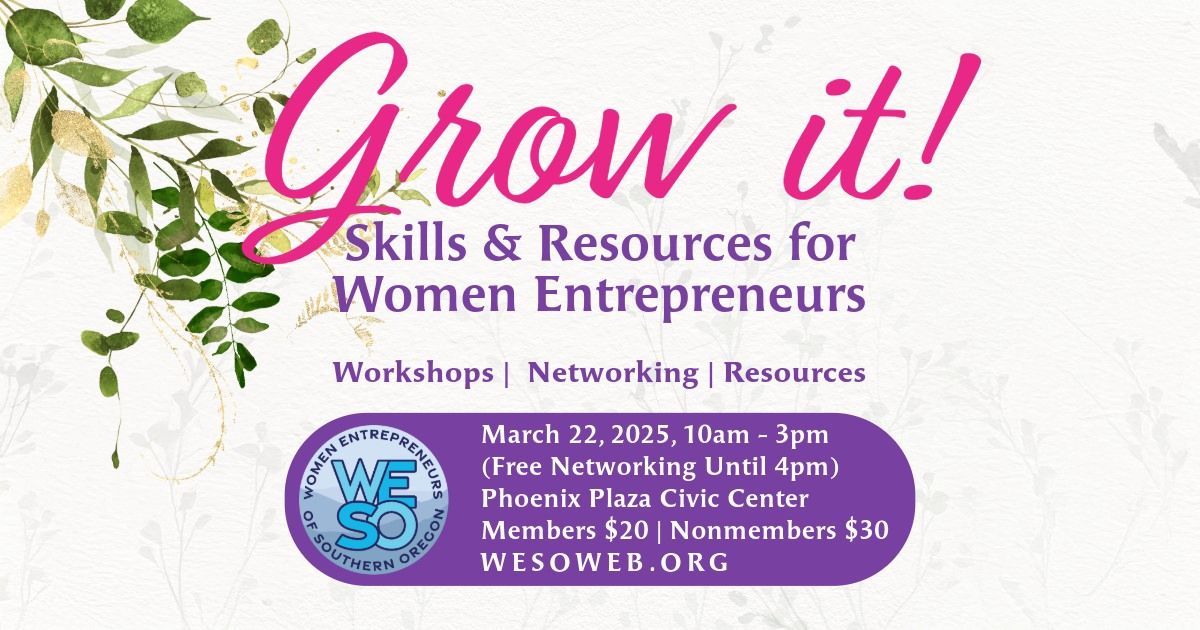 Grow It! Skills & Resources for Women Entrepreneurs