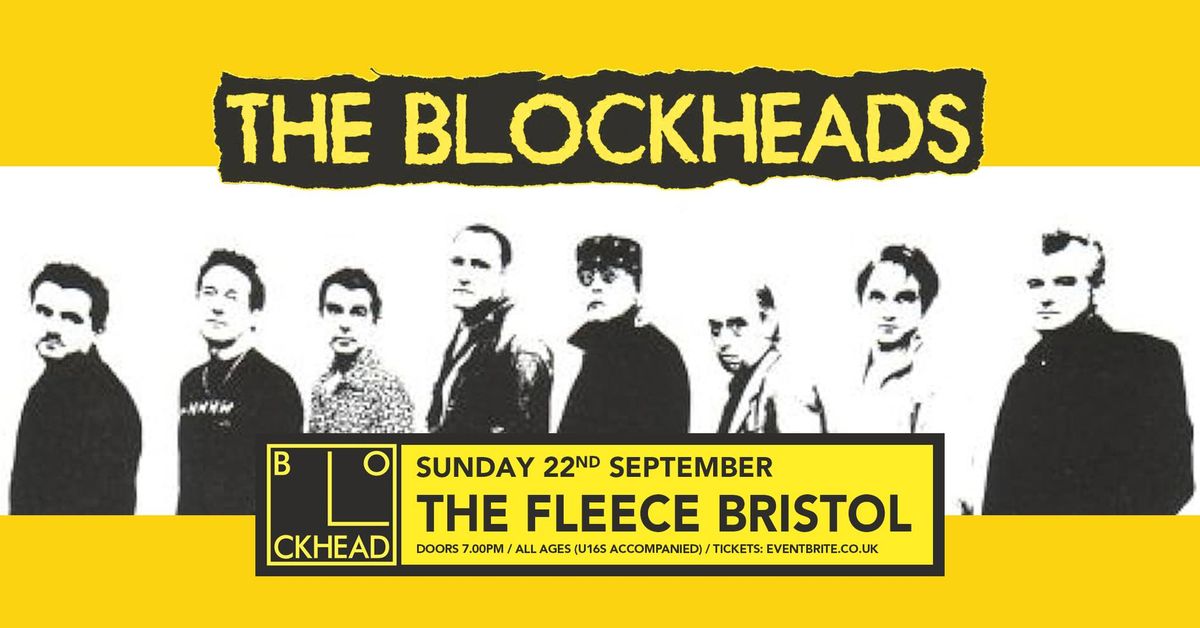 The Blockheads at The Fleece, Bristol 22\/09\/24