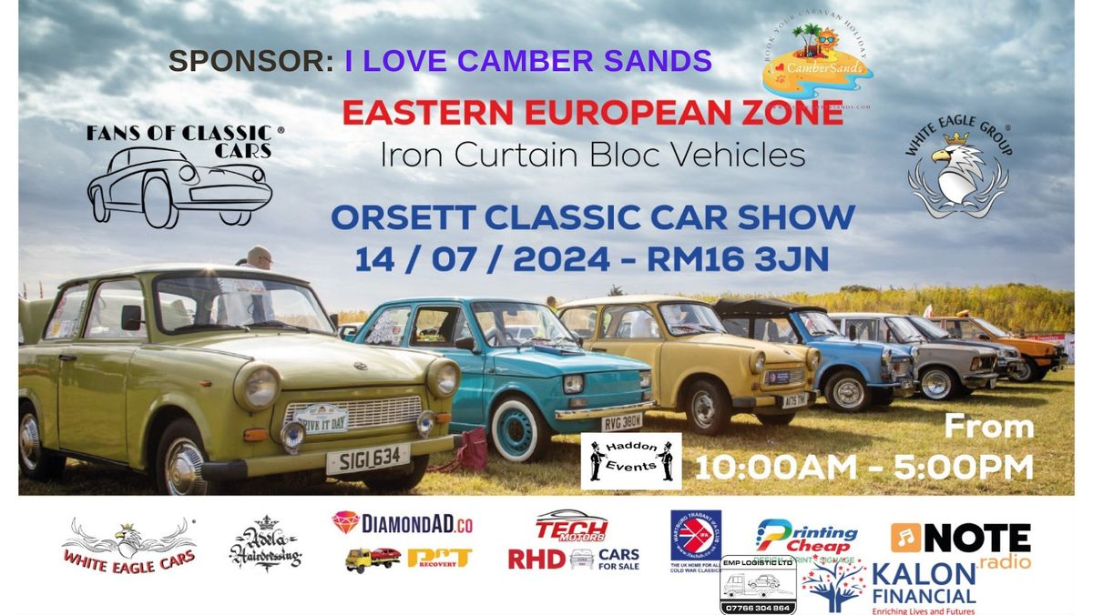 IV Eastern European Zone - Iron Curtain Bloc Vehicles - Orsett Classic Car Show