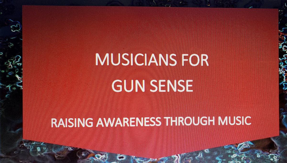 Musicians for Gun Sense Concert