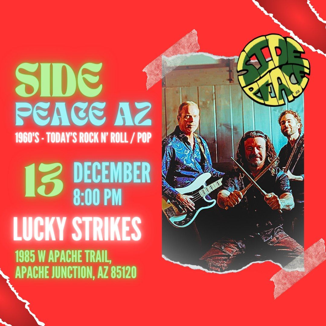 SIDE PEACE AZ Live @ Lucky Strikes