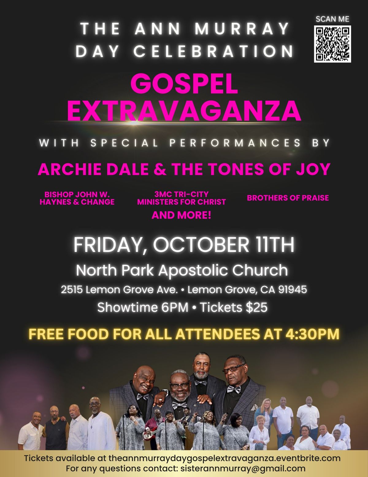 The Ann Murray Day Celebration Gospel Extravaganza