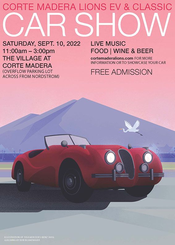 2nd Annual Corte Madera EVs and Classics Car Show, The Village at Corte