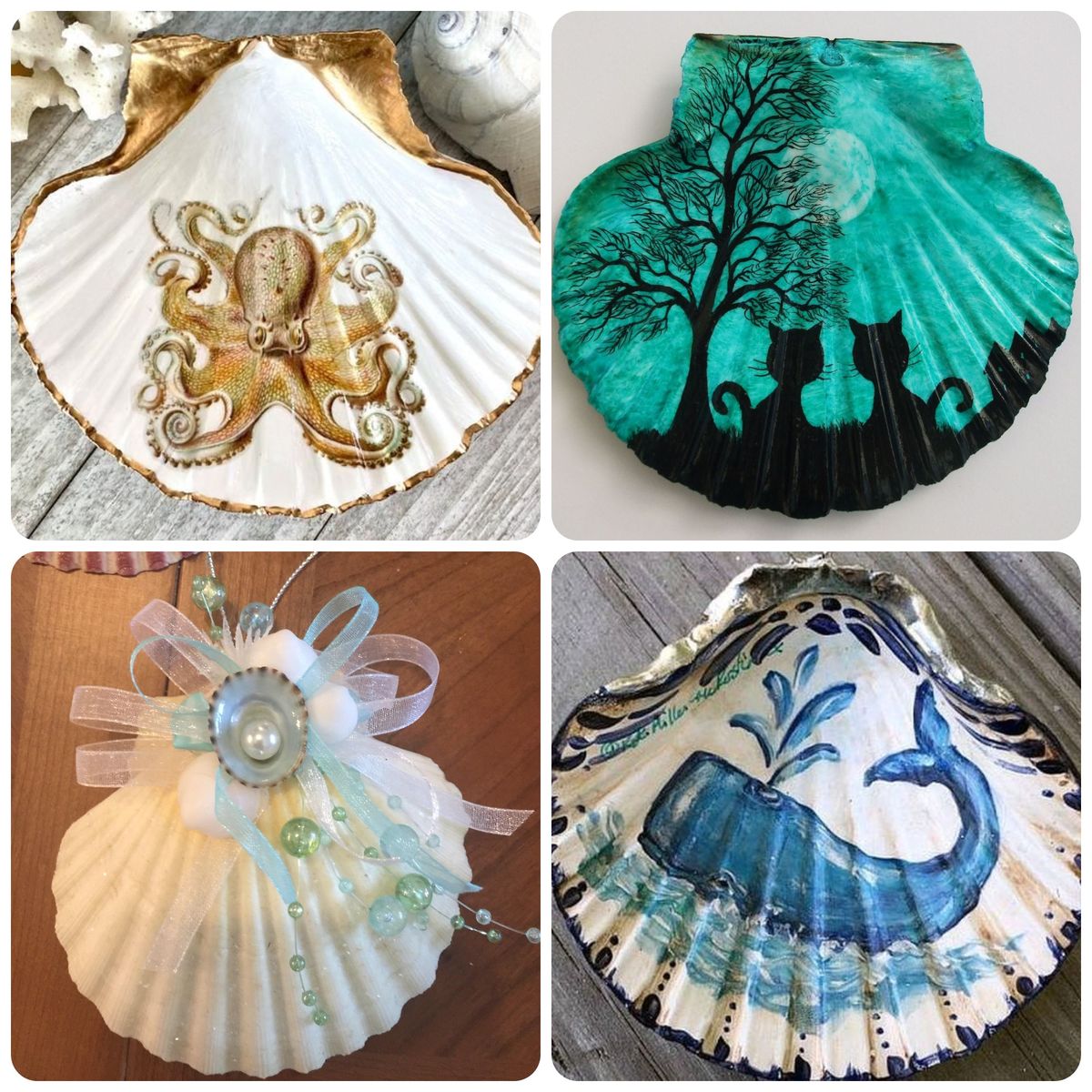 SCALLOP SHELL PAINT & CRAFT NIGHT