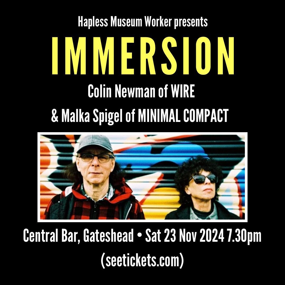 Immersion live in Gateshead