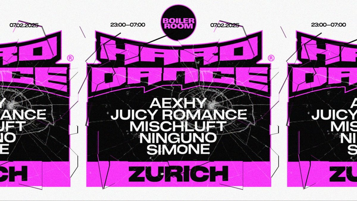  Boiler Room Hard Dance Tour Zurich