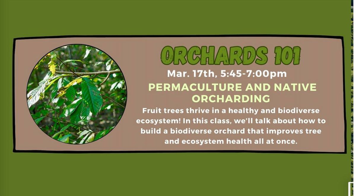 Permaculture and Native Orcharding