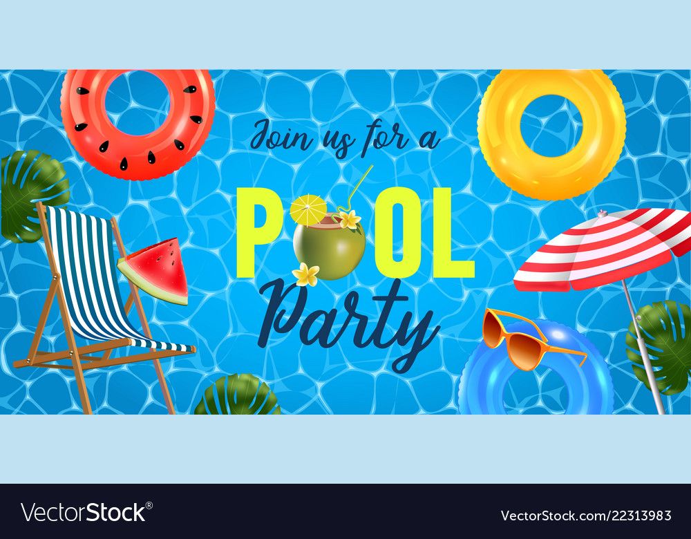 Back to School Pool Party - Mark your calendar, save the date
