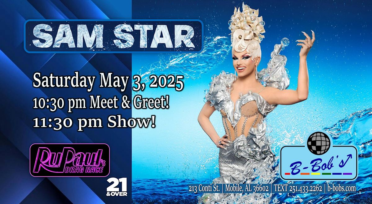 Sam Star RPDR S17 at B-Bob's!