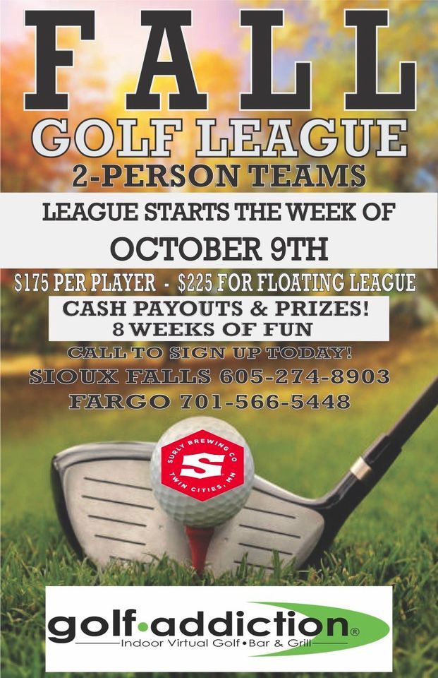 2022 Fall Golf League, Golf Addiction Fargo, 9 October 2022