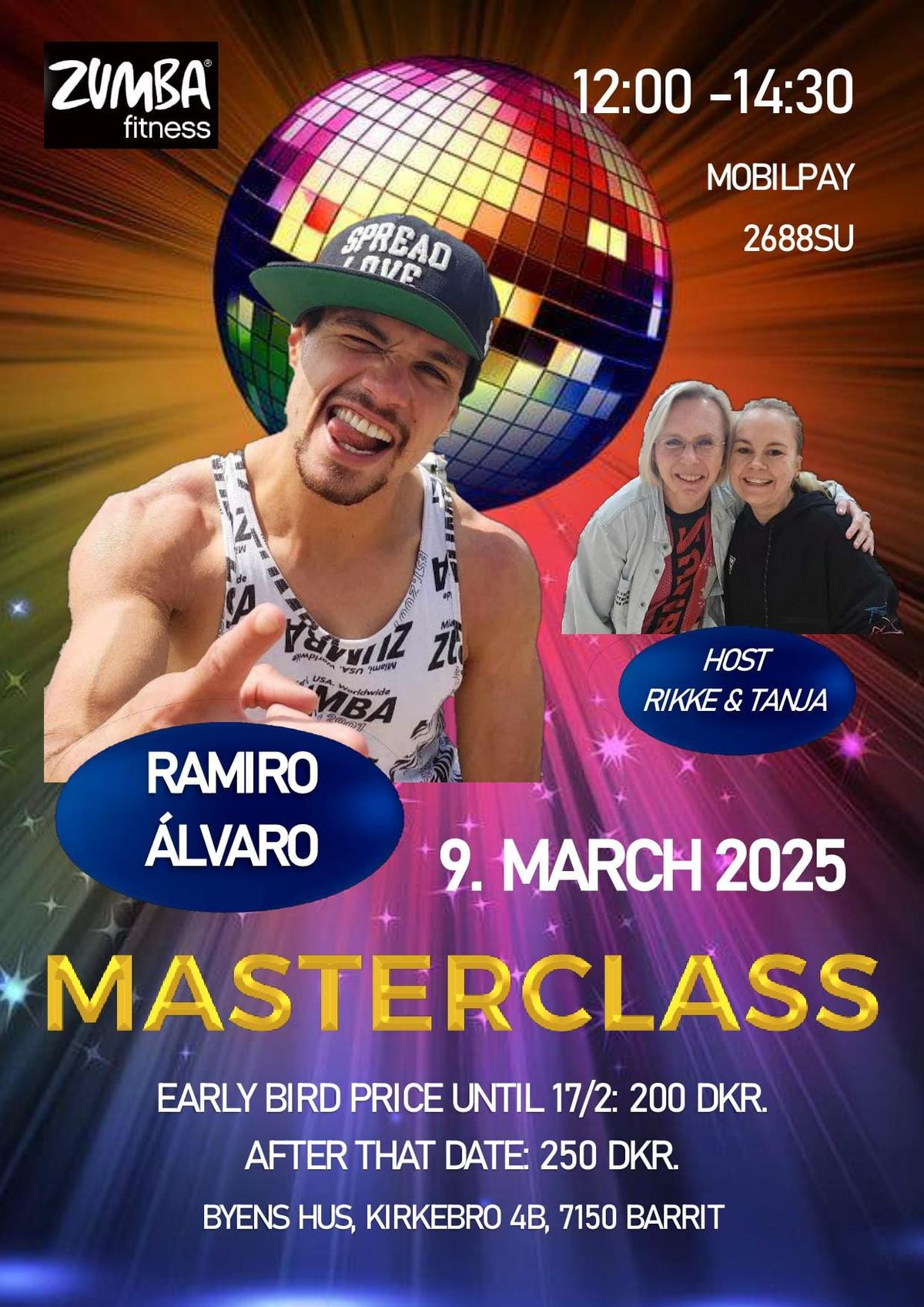 Zumba \u00ae\ufe0fmaster class Ramiro Alvaro