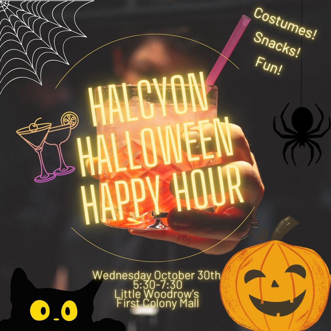 Halcyon Halloween Happy Hour