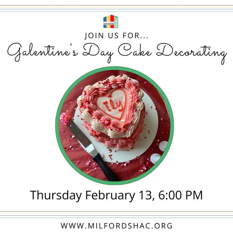 Galentine's Day Cake Decorating