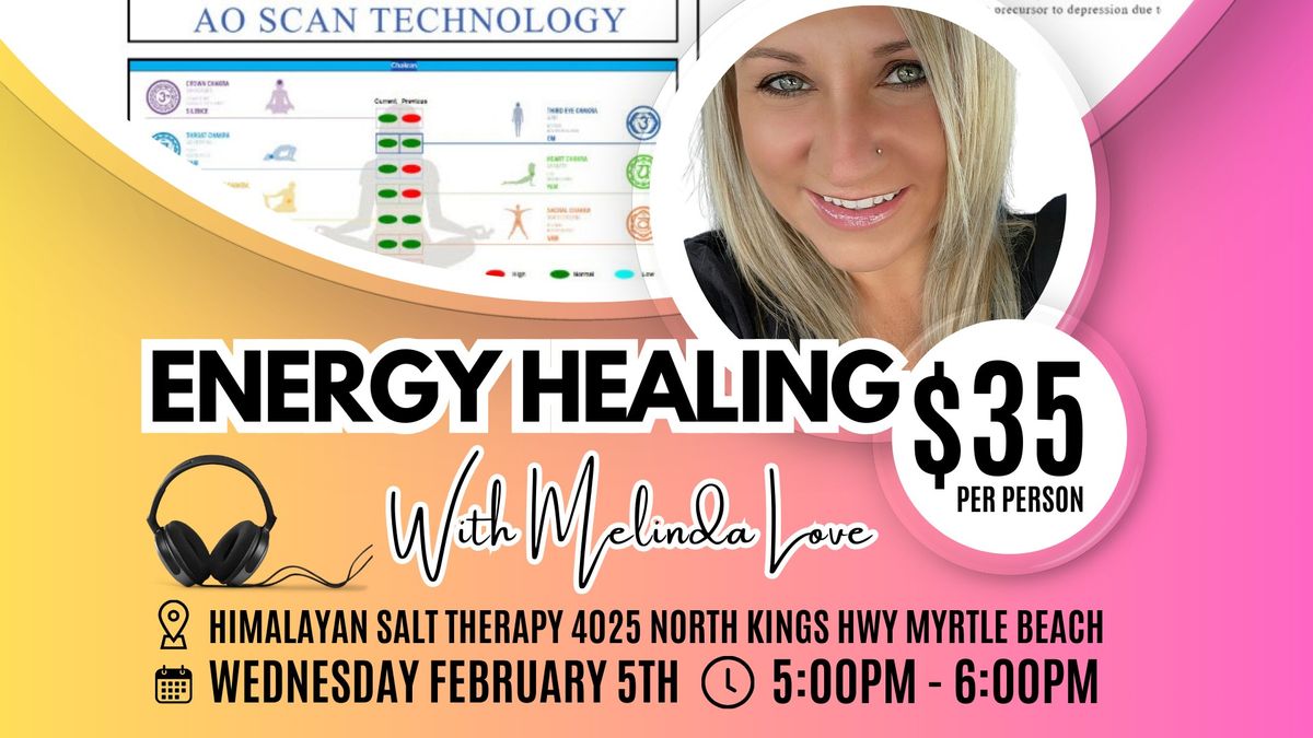 AO Scan & Emotion Code Salt Cave Energy Healing Event with Melinda Love