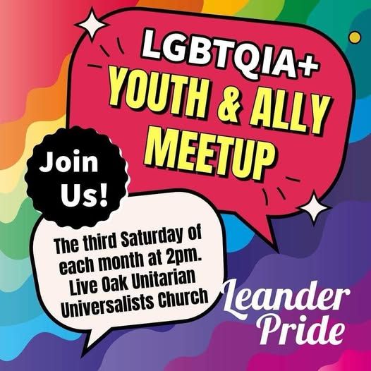 LGBTQIA+ Youth & Ally Meetup