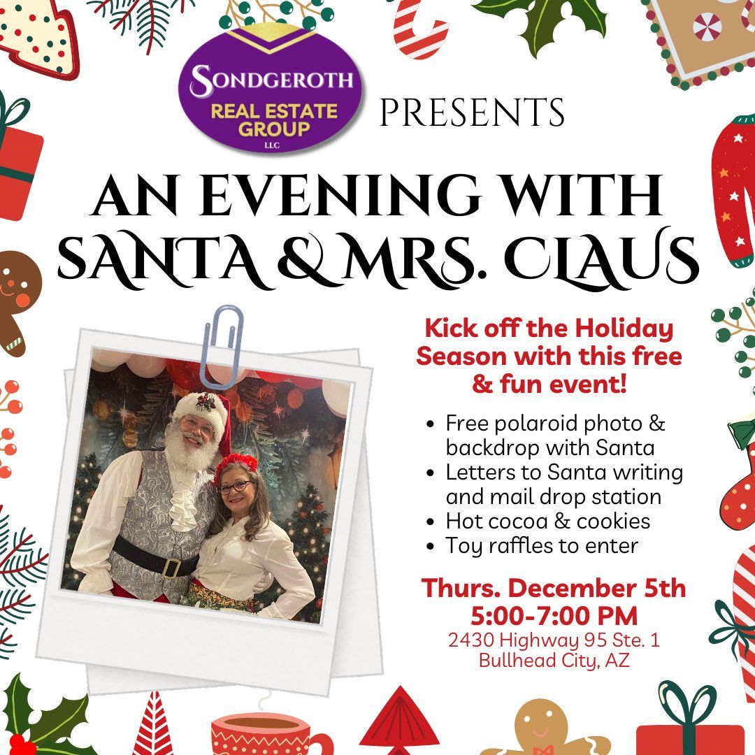 An Evening with Santa & Mrs. Claus - FREE EVENT!