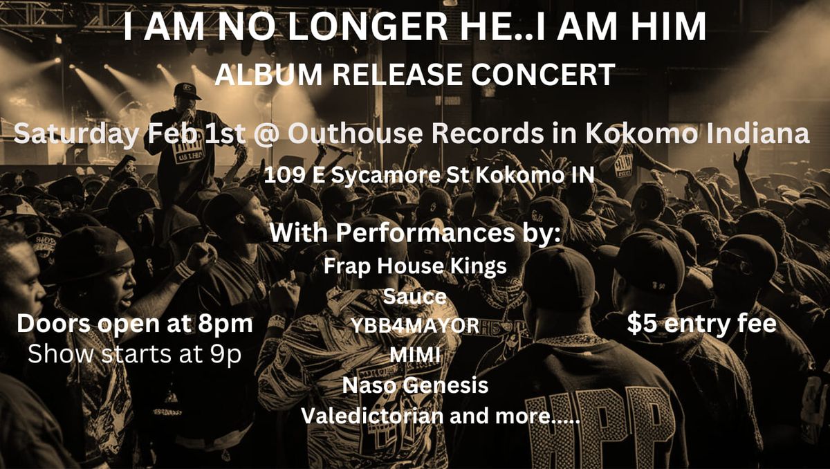 I AM NO LONGER HE ..I AM HIM ALBUM RELEASE CONCERT