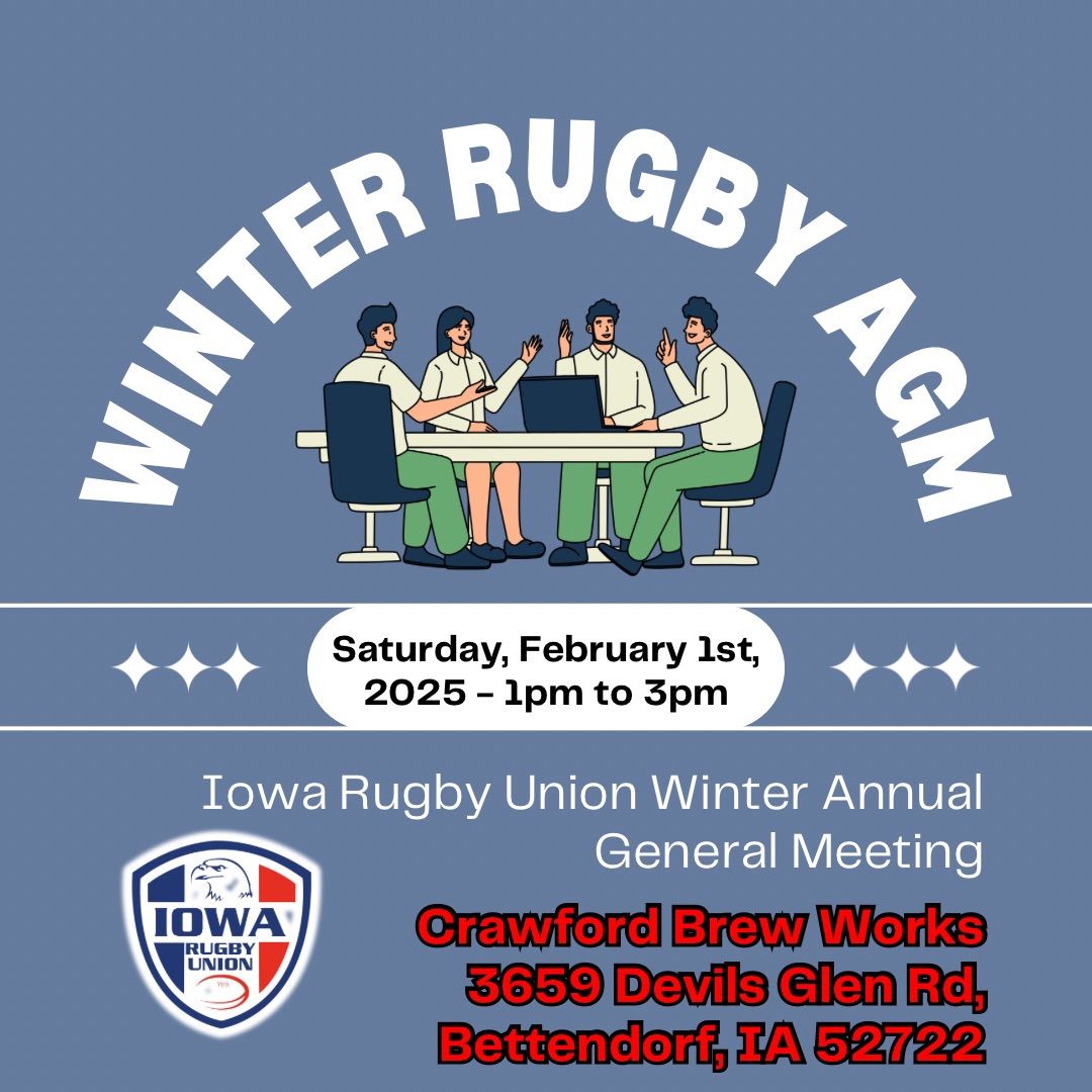 Winter Rugby Iowa Annual General Meeting