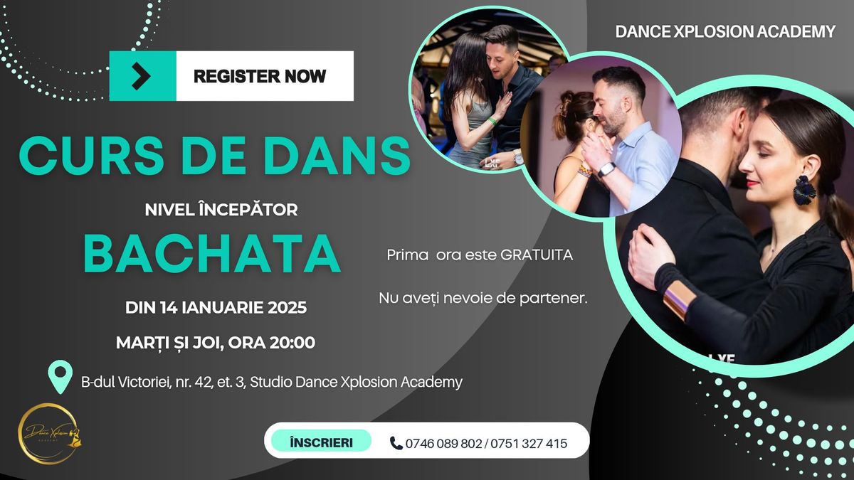 Curs de Dans - BACHATA - Nivel \u00cencepator - Dance Xplosion Academy - Sibiu