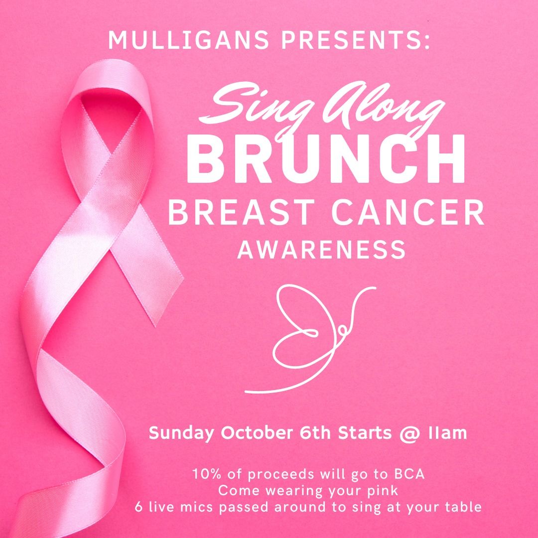 Sing Along Brunch supporting Breast Cancer Awareness