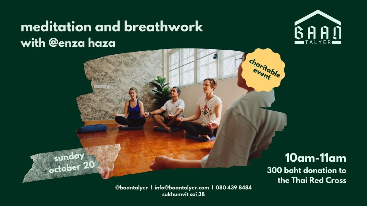 meditation and breathwork with Enza Haza