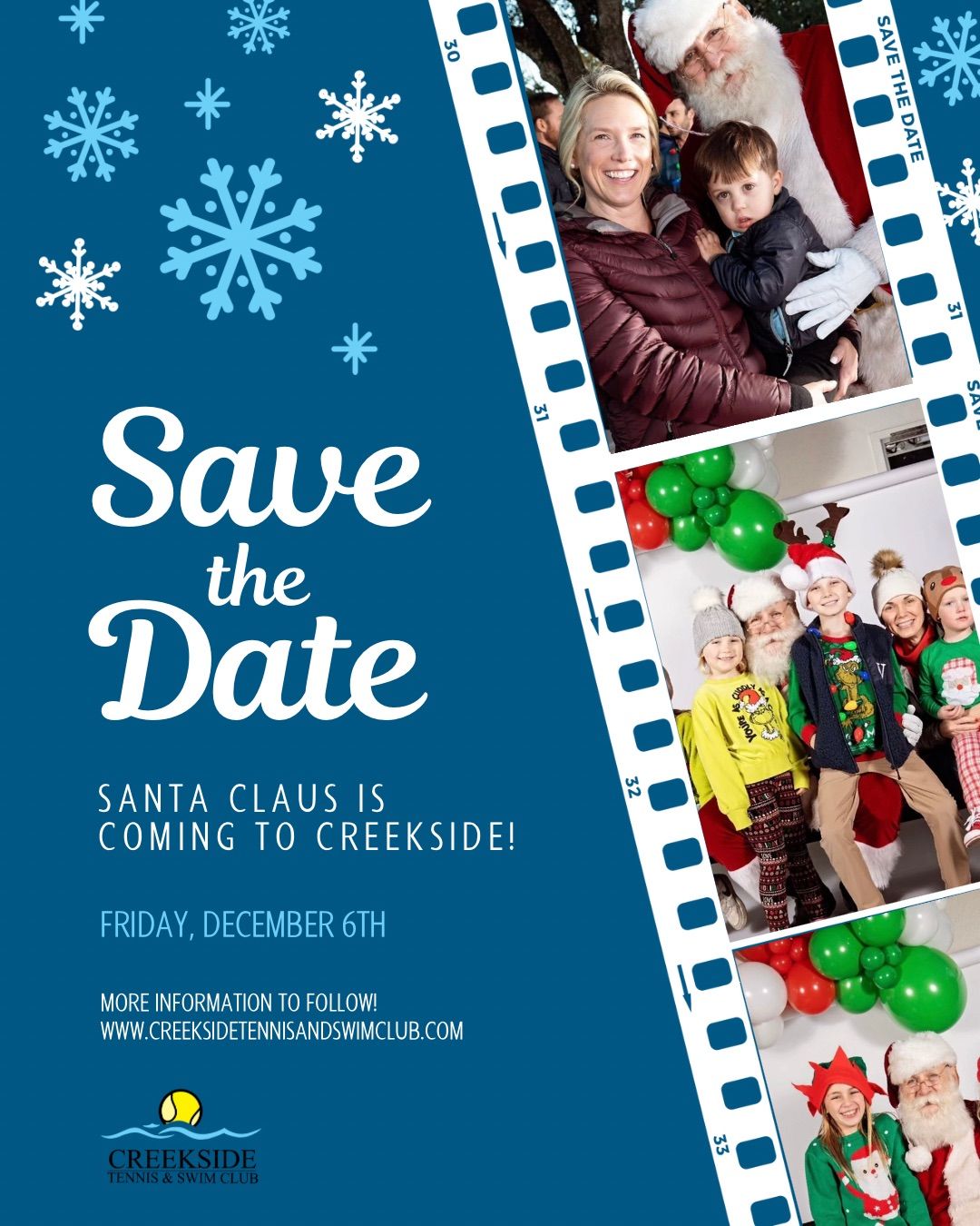 Santa Claus Is Coming To Creekside! \ud83c\udf85\ud83c\udffb