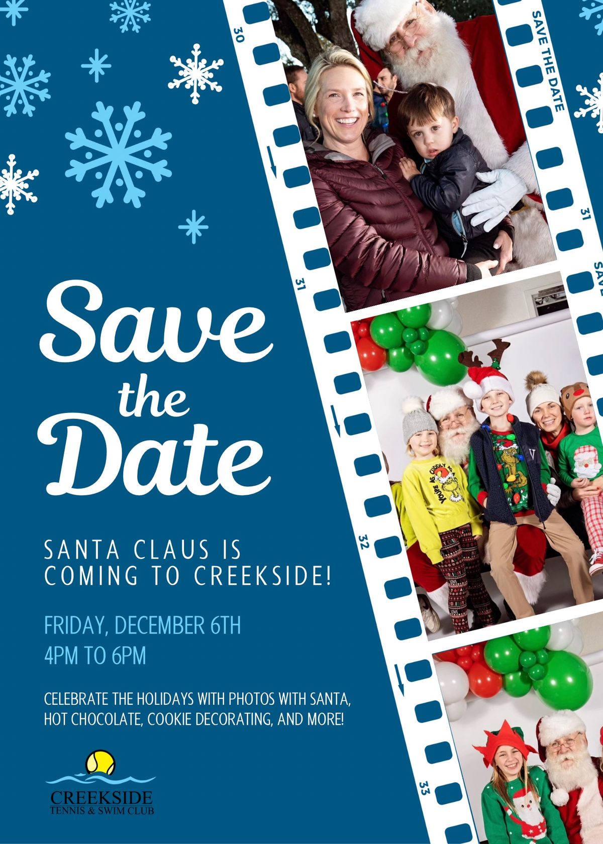 Santa Claus Is Coming To Creekside! \ud83c\udf85\ud83c\udffb