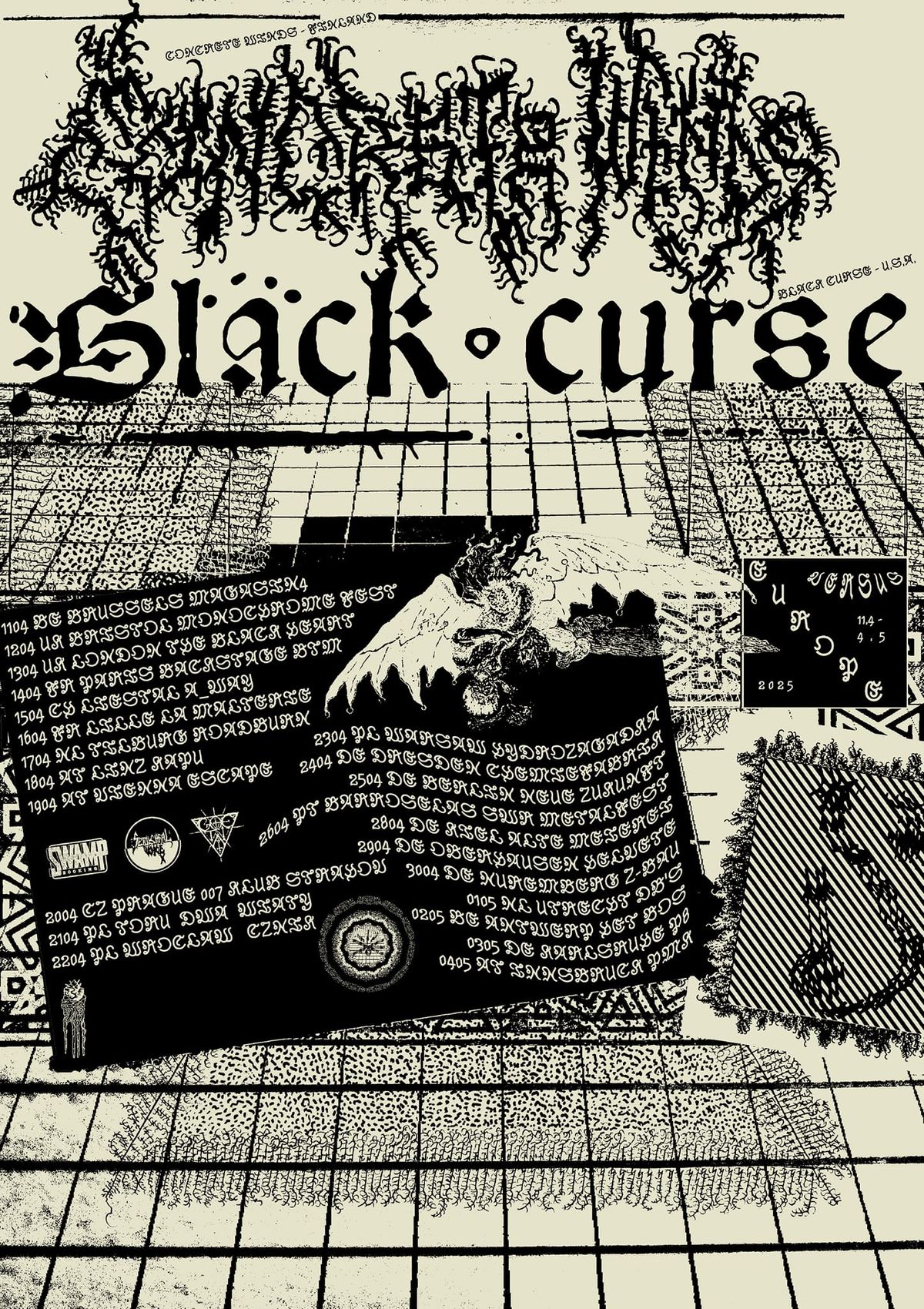 Black Curse, Concrete Winds