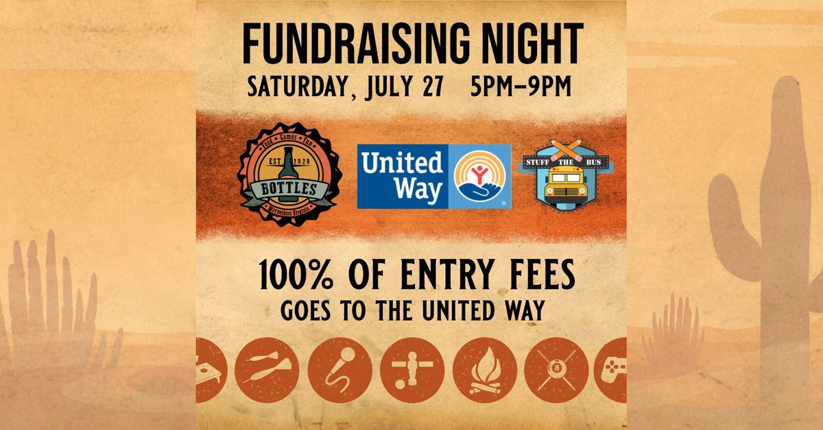 Fundraising Night for the United Way at Bottles!