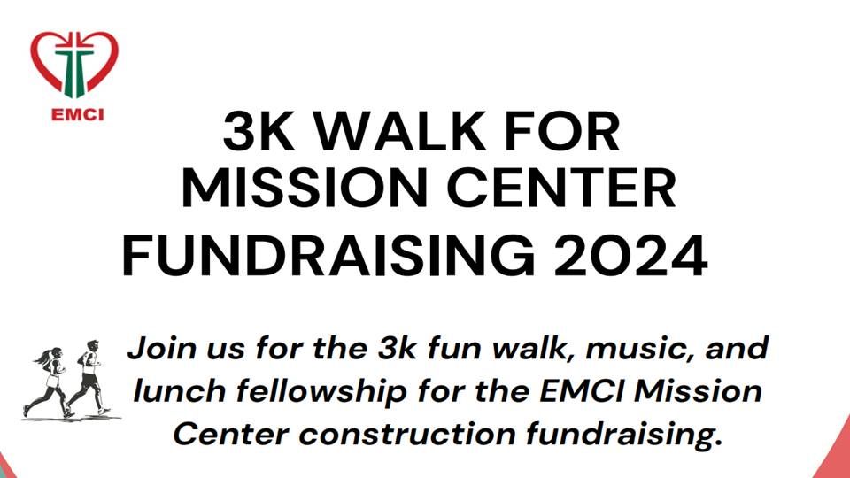 3K Walk - Fundraiser for Mission Center Construction