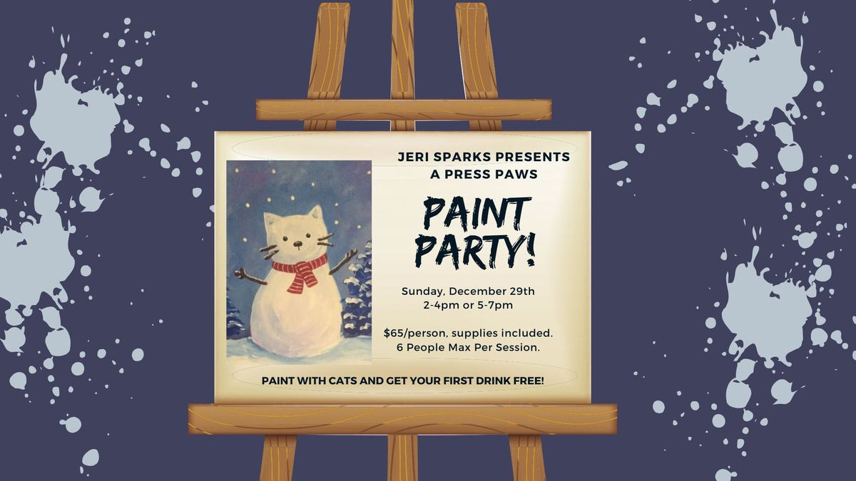 December Paint Party with Jeri Sparks