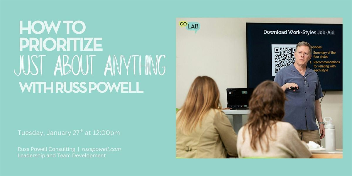 How to Prioritize Just About Anything