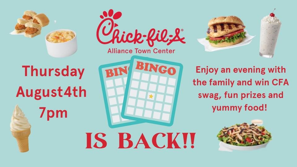 Chick-fil-A BINGO Night