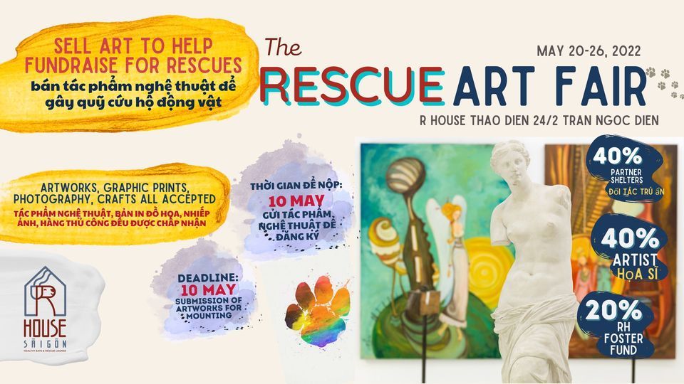 The HCMC Rescue Art Fair for International Rescue Day