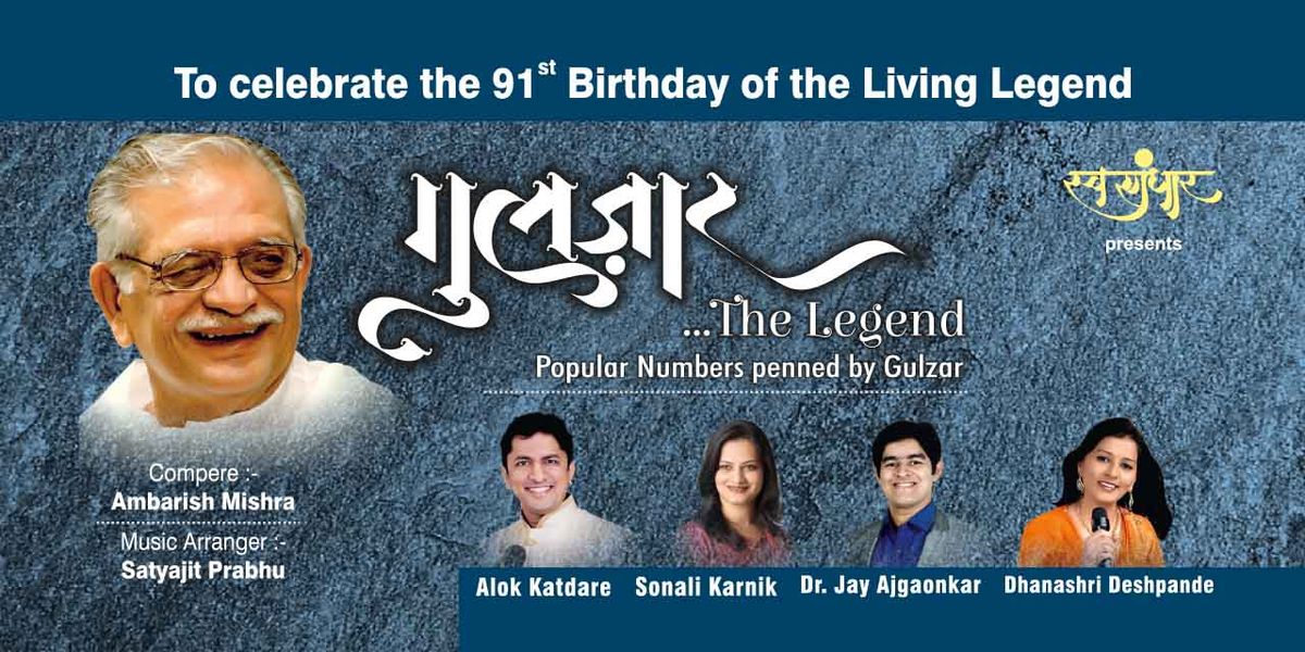 GULZAR...The Legend