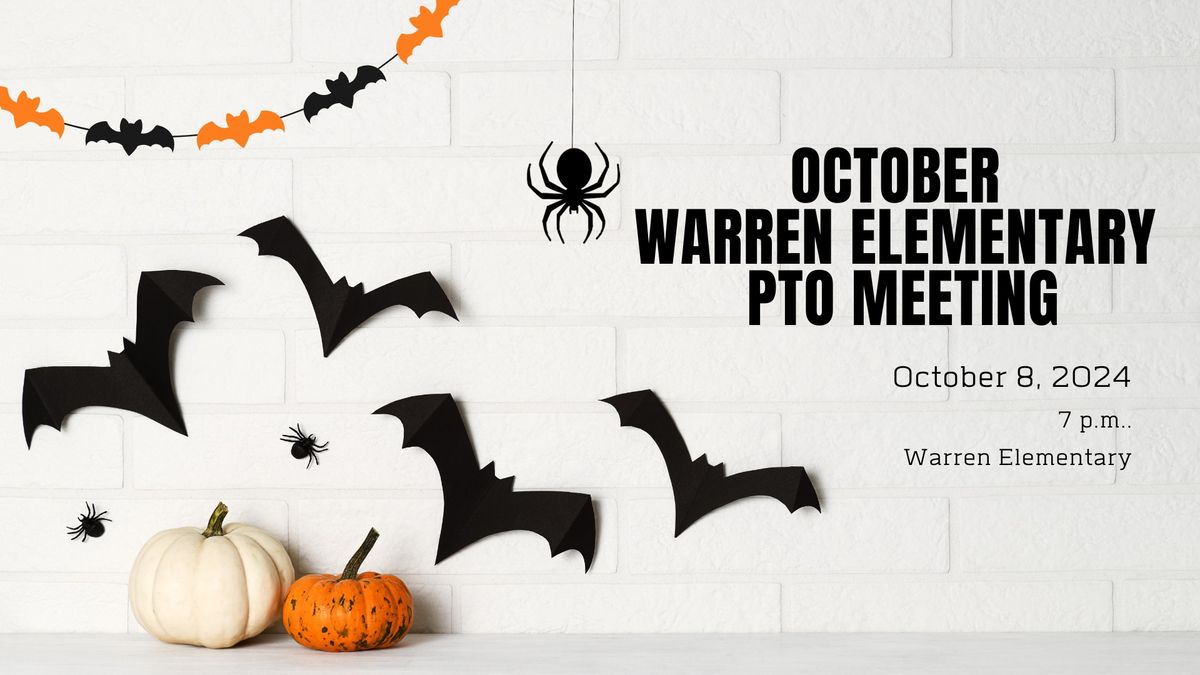 October PTO Meeting