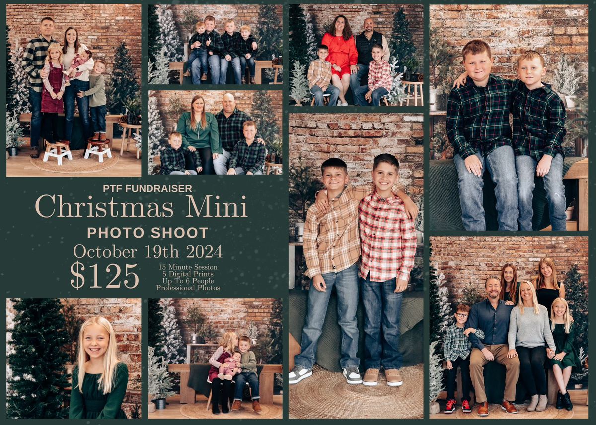 Christmas Mini Photo Shoot - PTF Fundraiser