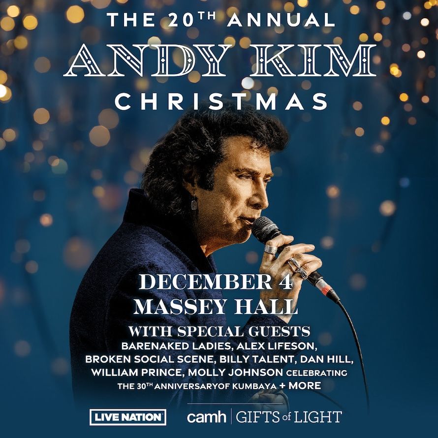 Andy Kim Christmas at Massey Hall - Allied Music Centre