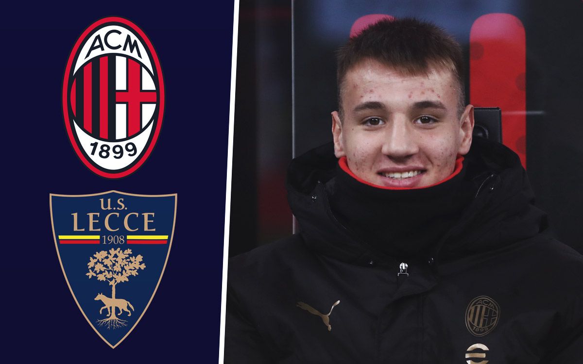 AC Milan vs US Lecce at San Siro - Milan