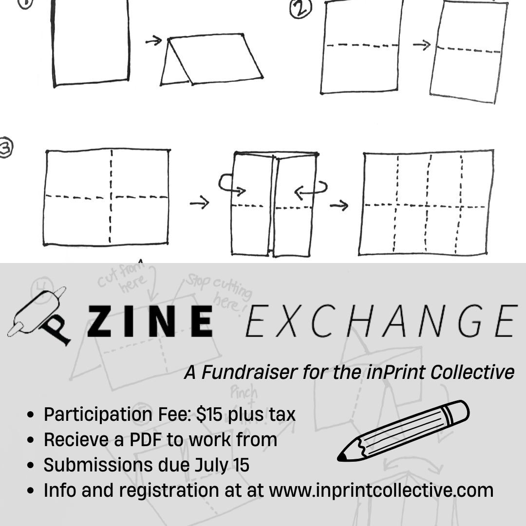 inPrint Zine Exchange Fundraiser