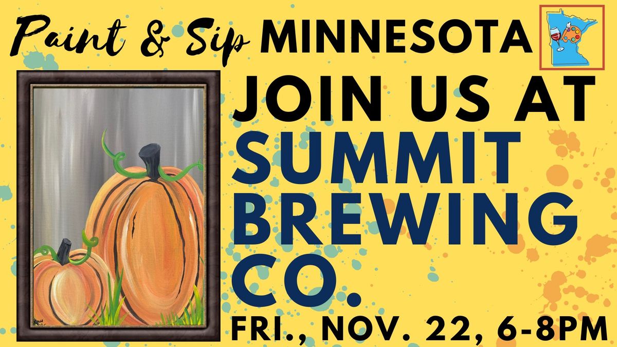 November 22 Paint & Sip at Summit Brewing