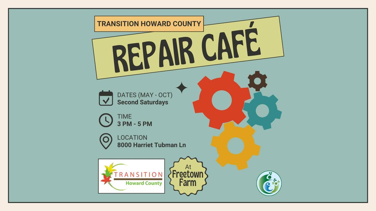 October Transition Repair Caf\u00e9