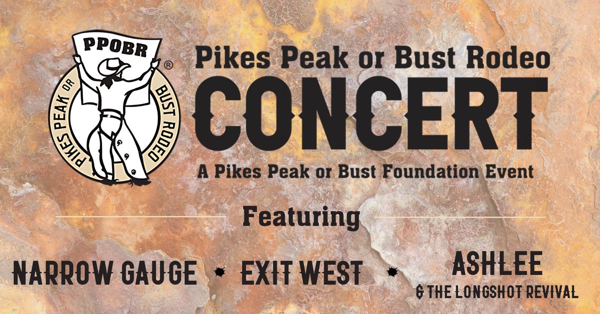 Pikes Peak Or Bust Rodeo - Kickoff Concert